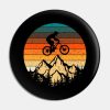 Mountainbike Downhill Retro Vintage Gift Pin Official Mountain Biker Merch