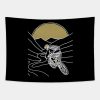 Mountain Biker Dark Color Tapestry Official Mountain Biker Merch