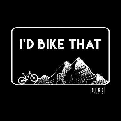 Id Bike That Mountain Bike Throw Pillow Official Mountain Biker Merch