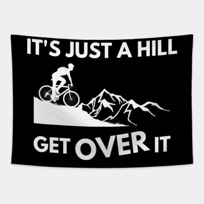 Mountain Bike Quote Saying Cool Funny Bicycle Mtb Tapestry Official Mountain Biker Merch
