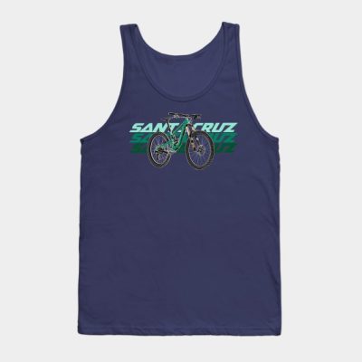 Green Santa Cruz Bike Tank Top Official Mountain Biker Merch