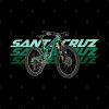 Green Santa Cruz Bike Tapestry Official Mountain Biker Merch