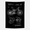 Mountain Bike Patent Inventors White Tapestry Official Mountain Biker Merch