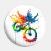 Colorful Mountain Bike Pin Official Mountain Biker Merch