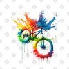 Colorful Mountain Bike Tapestry Official Mountain Biker Merch