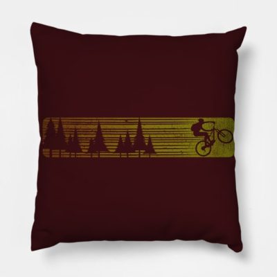 Mountain Bike Mtb Cycling Gift Cyclist Mountain Bi Throw Pillow Official Mountain Biker Merch