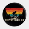 Bentonville Arkansas Vintage Mountain Bike Cycling Pin Official Mountain Biker Merch