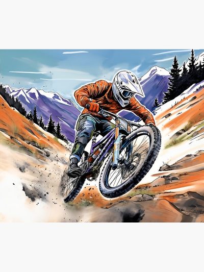 Watch It - Mountain Bike Tapestry Official Mountain Biker Merch