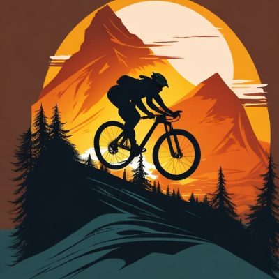 Mountain Biker Tote Bag Official Mountain Biker Merch