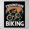 mountain bike cycling bicycle mountain biking poster r29eda3a310464b59b76701f66ae1ef71 wva 8byvr 307 - Mountain Biker Gifts Store
