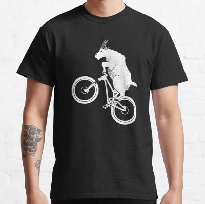 Mountain Bike Goat T-Shirt Official Mountain Biker Merch