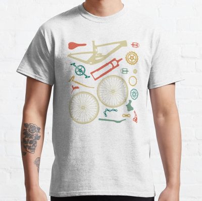 Copy Of Santa Cruz Mountain Bike Parts T-Shirt Official Mountain Biker Merch