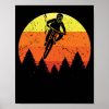 sunset mountain bike downhill terrain cyclist poster re8b50c0a53444e3b8fa63b200e8e38b1 wva 8byvr 307 - Mountain Biker Gifts