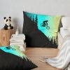 Mtb Colors Throw Pillow Official Mountain Biker Merch