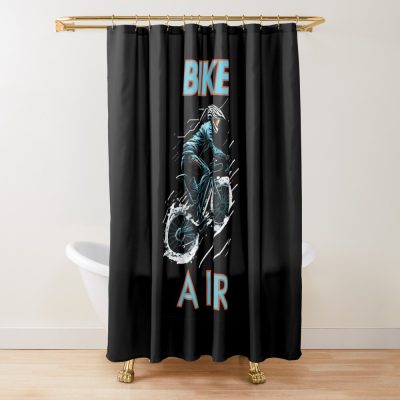 Bike Air Lifestyle Shower Curtain Official Mountain Biker Merch