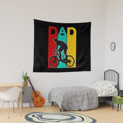 Dad Mountain Bike Tapestry Official Mountain Biker Merch