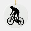 mountain bike silhouette choose background color ceramic ornament r3fcff2bd0e3d4352a05f555200950cf3 x7s2y 8byvr 1000 - Mountain Biker Gifts Store