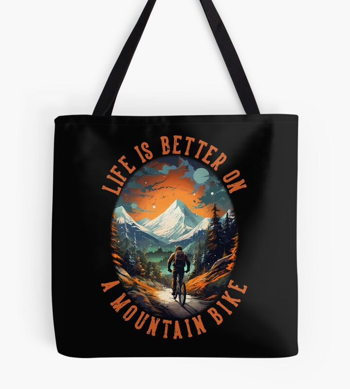 Mountain Bike Downhill Mtb Mountain Bikes Gift Idea Best-loved Tote Bag
